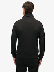 Superdry Black Tech Cult Loose Track Top - Image 2 of 6