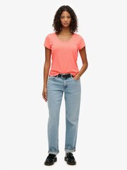 Superdry Pink Studios Scoop Neck T-Shirt - Image 5 of 13