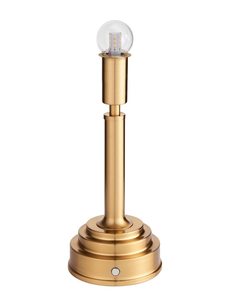Gallery Home Brass Uma Rechargeable Table Lamp Base Brushed Brass - Image 7 of 7