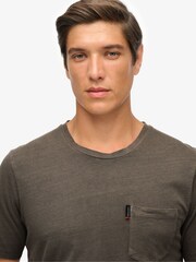 Superdry Blue Classic Essential Pocket T-Shirt - Image 5 of 7