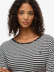 Superdry Black Studios Dropped Shoulder T-Shirt - Image 4 of 7