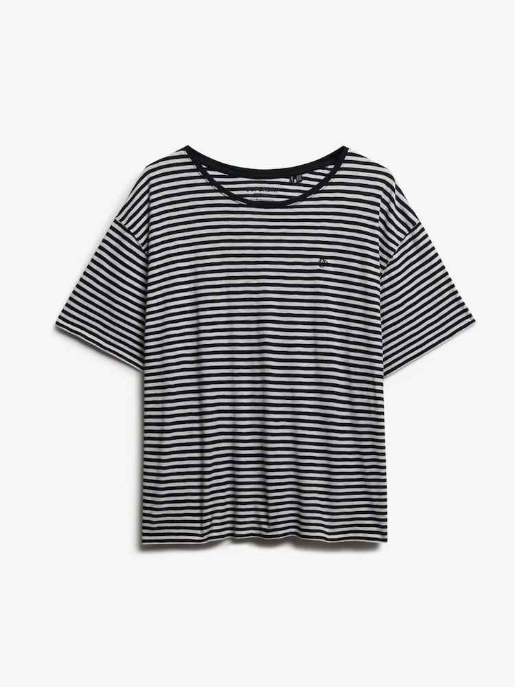 Superdry Black Studios Dropped Shoulder T-Shirt - Image 7 of 7