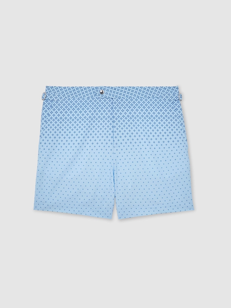 Reiss Darli Ombré Geometric-Print Swim Shorts - Bild 2 von 6