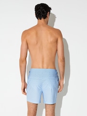 Reiss Darli Ombré Geometric-Print Swim Shorts - Bild 5 von 6