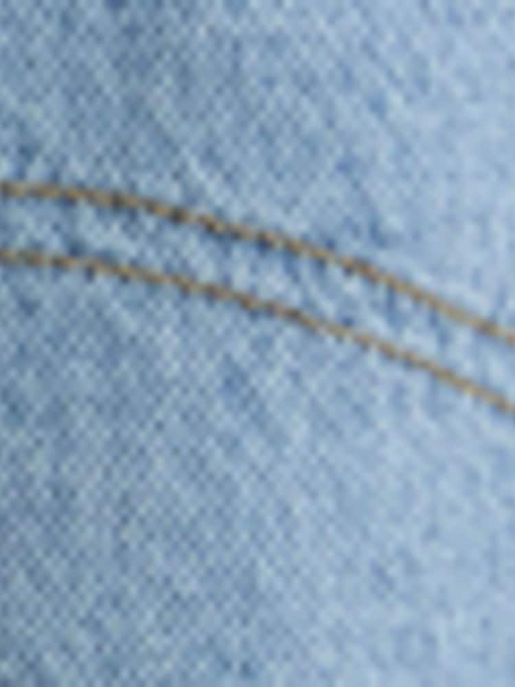 單寧藍色 - Lee Haden Relaxed Straight Fit Jeans - 圖片 7/7