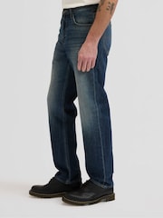 藍色 - Lee Haden Relaxed Straight Fit Jeans - 圖片 4/8