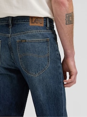 藍色 - Lee Haden Relaxed Straight Fit Jeans - 圖片 5/8