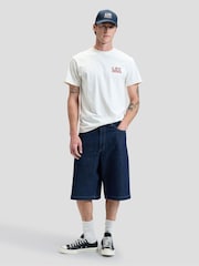 Lee Blue Workwear Carpenter Jort Shorts - Image 3 of 7