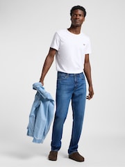 Lee Blue West Regular Straight Fit Jeans - Image 3 of 6