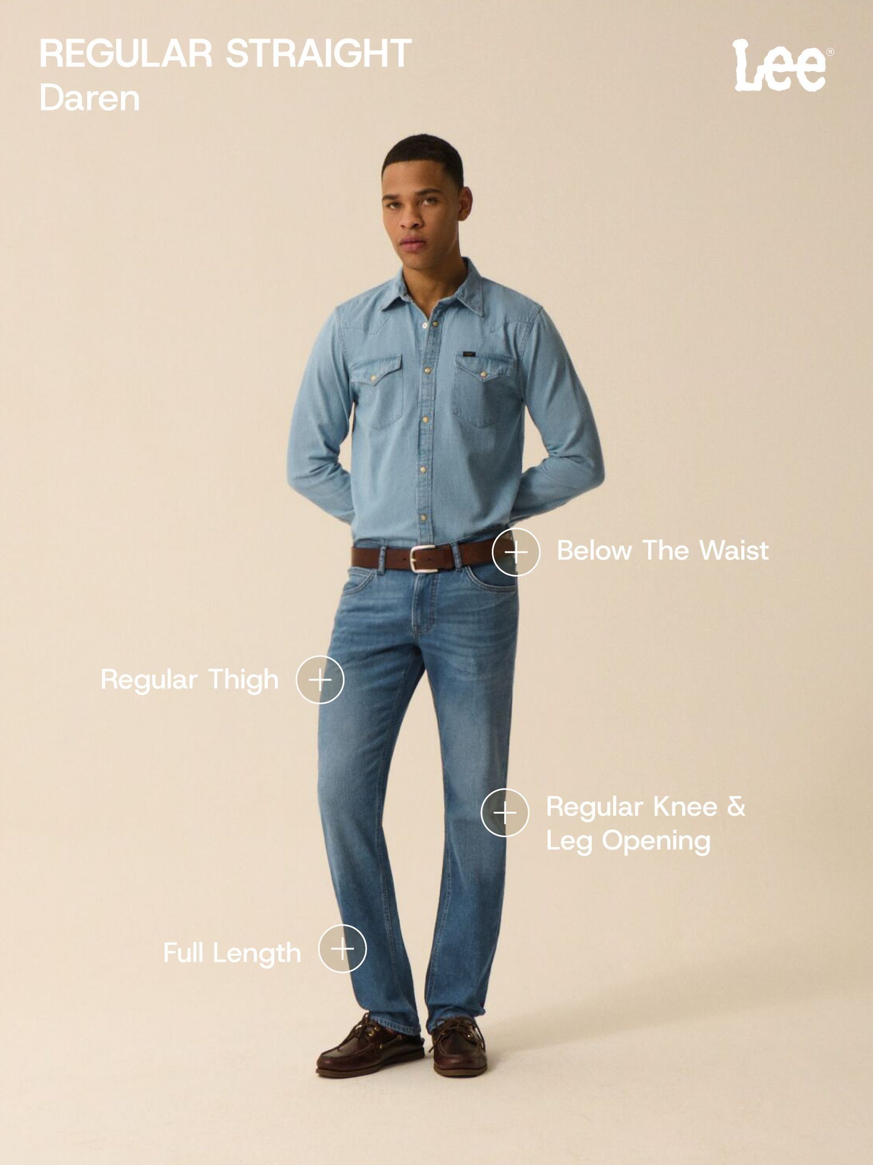 Next：日本 ブルー - Wrangler Daren ストレートフィットジーンズ from