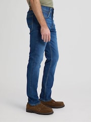 Wrangler Blue Daren Straight Fit Jeans - Image 3 of 7