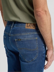 Wrangler Blue Daren Straight Fit Jeans - Image 4 of 7