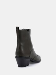 Schokoladenbraun - Novo Diablo Low Heel Western Boots - Bild 4 von 6