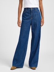 Lee Blue Stella Wide Leg Jeans - Image 1 of 6