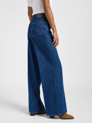 Lee Blue Stella Wide Leg Jeans - Image 4 of 6
