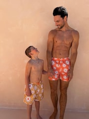 Never Fully Dressed Yellow Sun Swim Shorts - Image 3 of 5