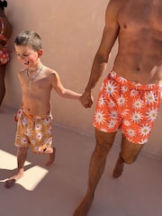 Never Fully Dressed Yellow Sun Swim Shorts - Image 4 of 5