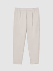 Reiss Stone Cleric Trouser Technical Elasticated-Waist Tapered Trousers - Image 2 of 6
