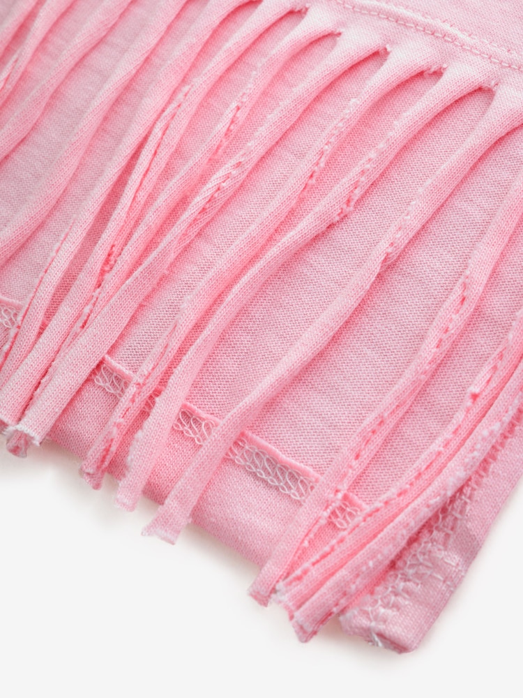 Never Fully Dressed Pink Fruit Fringe Dress - Image 7 of 7