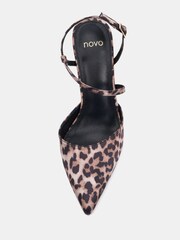 Novo Animal Indie Point Toe Strappy Court Shoes - Image 5 of 6