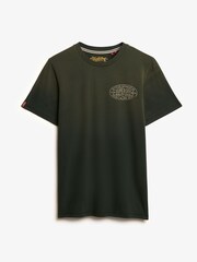 Superdry Green Lo-fi Outdoors Relaxed T-Shirt - Image 6 of 7
