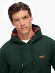 Superdry Green Essential Logo Hoodie - Image 2 of 7