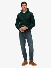 Superdry Green Essential Logo Hoodie - Image 4 of 7