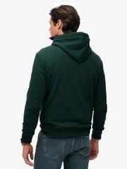 Superdry Green Essential Logo Hoodie - Image 5 of 7