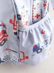 Light Blue Emergency Vehicles - حقيبة ظهر - صورة 4 من 6
