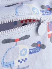 Light Blue Emergency Vehicles - حقيبة ظهر - صورة 5 من 6