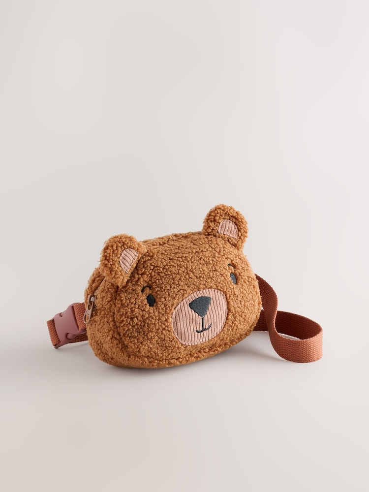 Brown Bear Novelty Cross-Body Bag - Image 1 of 5 Brown Bear Novelty Cross-Body Bag - Image 1 of 5