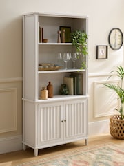 Nina Campbell Putty Willis Bookcase Shelving Unit - Image 2 of 9