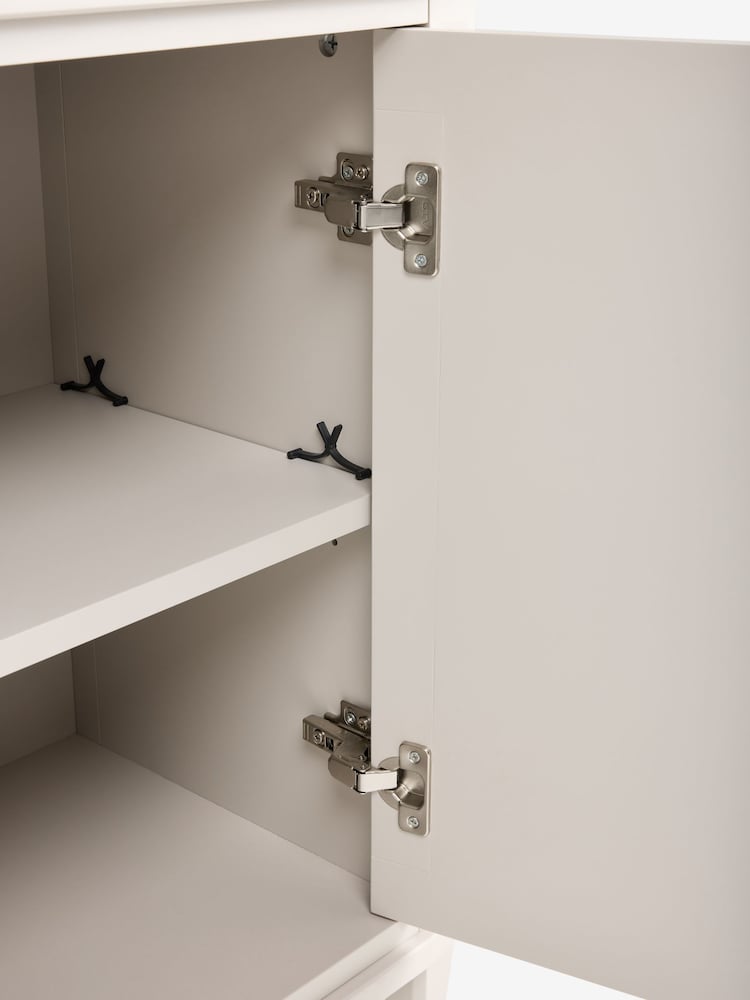 Nina Campbell Putty Willis Bookcase Shelving Unit - Image 9 of 9 Nina Campbell Putty Willis Bookcase Shelving Unit - Image 9 of 9