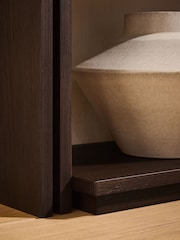 MADE.COM Dark Stained Oak Orin Shelving Unit - Image 2 of 5