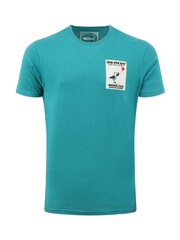 Weird Fish Blue Beaksy Back Print Artist T-Shirt - Image 5 of 6