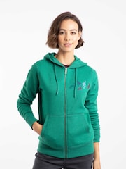 Weird Fish Green Franchises Graphic Full Zip Hoodie - Image 1 of 7
