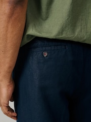 Aubin Blue Northfield Relaxed Fit Trousers - Image 5 of 5