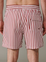 Aubin Red Bardney Swim Shorts - Image 2 of 4