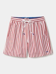Aubin Red Bardney Swim Shorts - Image 4 of 4