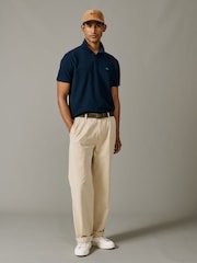 Рубашки поло из пике Aubin Синий Lusby - Изображение 3 5