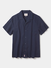 Aubin Brambling Seersucker Short Sleeved Shirt - Image 5 of 5
