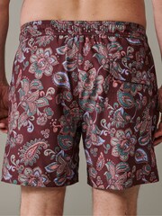 Aubin Bardney Brown Swim Shorts - Image 2 of 4