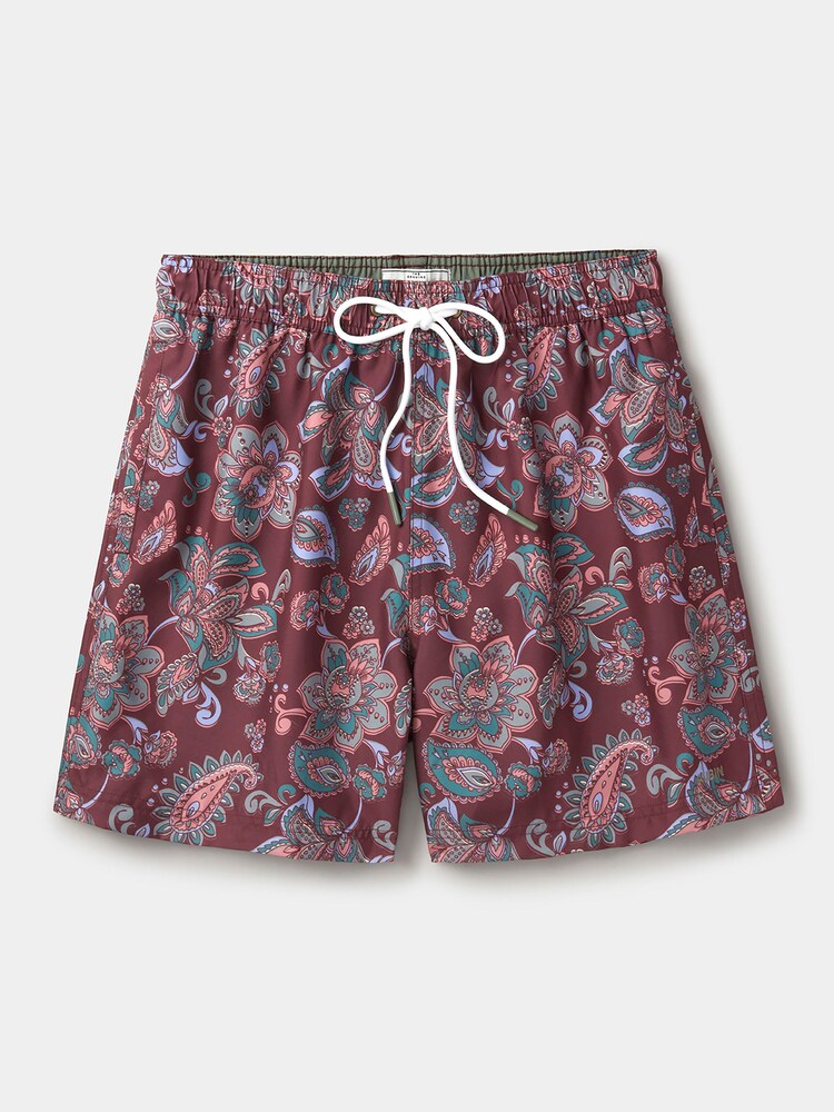 Aubin Bardney Brown Swim Shorts - Image 4 of 4