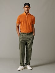 برتقالي - قميص بولو بيكيه Lusby من Aubin - صورة 4 من 6