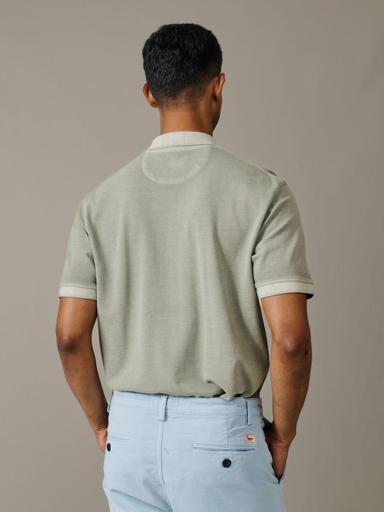 أخضر - قميص بولو بيكيه Lusby من Aubin - صورة 2 من 4