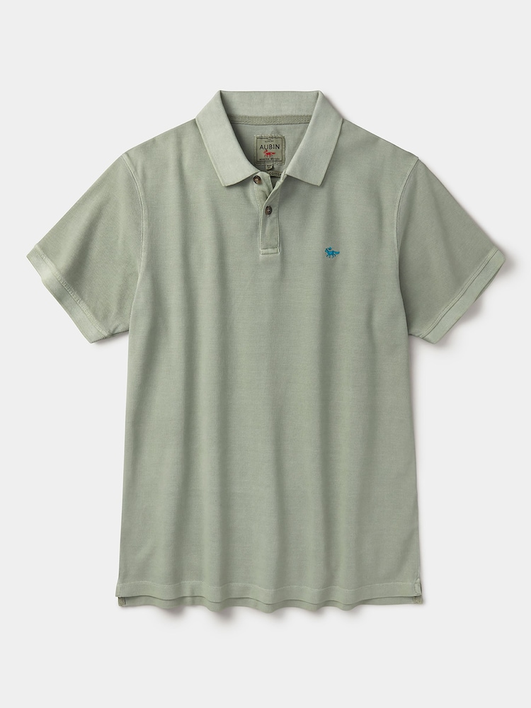 أخضر - قميص بولو بيكيه Lusby من Aubin - صورة 4 من 4