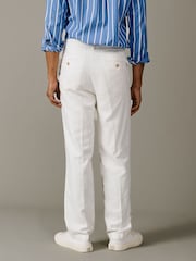 Белый - Узкие брюки Aubin Axholme - Изображение 2 4