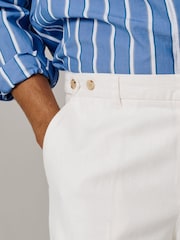 Белый - Узкие брюки Aubin Axholme - Изображение 3 4