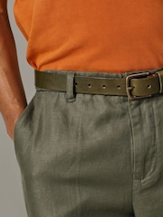 Зеленый - Узкие брюки Aubin Axholme - Изображение 4 5