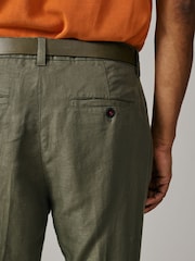 Зеленый - Узкие брюки Aubin Axholme - Изображение 5 5